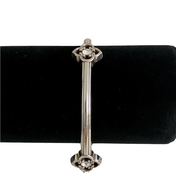 BRIGHTON Toledo Bangle Bracelet w/ Swarovski Crystal - Picture 3 of 4